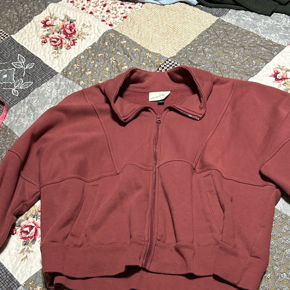 Universal Thread Rust Bomber Jacket